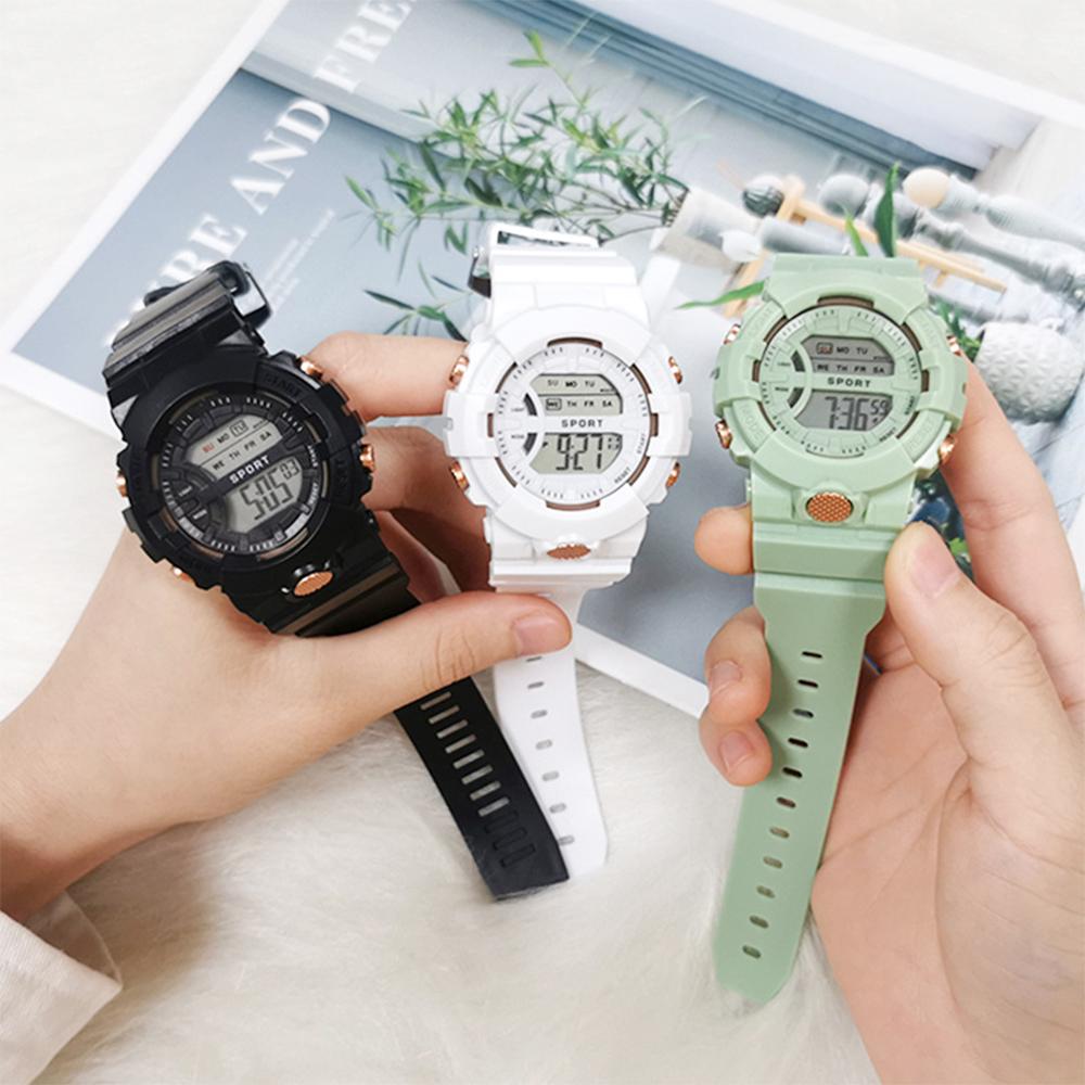 Sports Adjustable Students Luminous Wrist Watches LED Digital Watches Silicone Electronic Watch