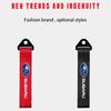 Nylon Car Towing Rope Trailer Belt Decoration for Subaru Forester Ascent STI Legacy XV WRX Outback Exiga Levorg Tribeca Impreza