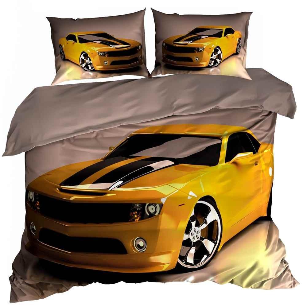 3D cotton satin bedding 160x200 cm CAMARO
