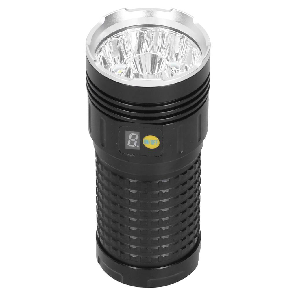 Portable LED Flashlight Torch USB Rechargeable IP65 Waterproof Light for Camping Outdoor