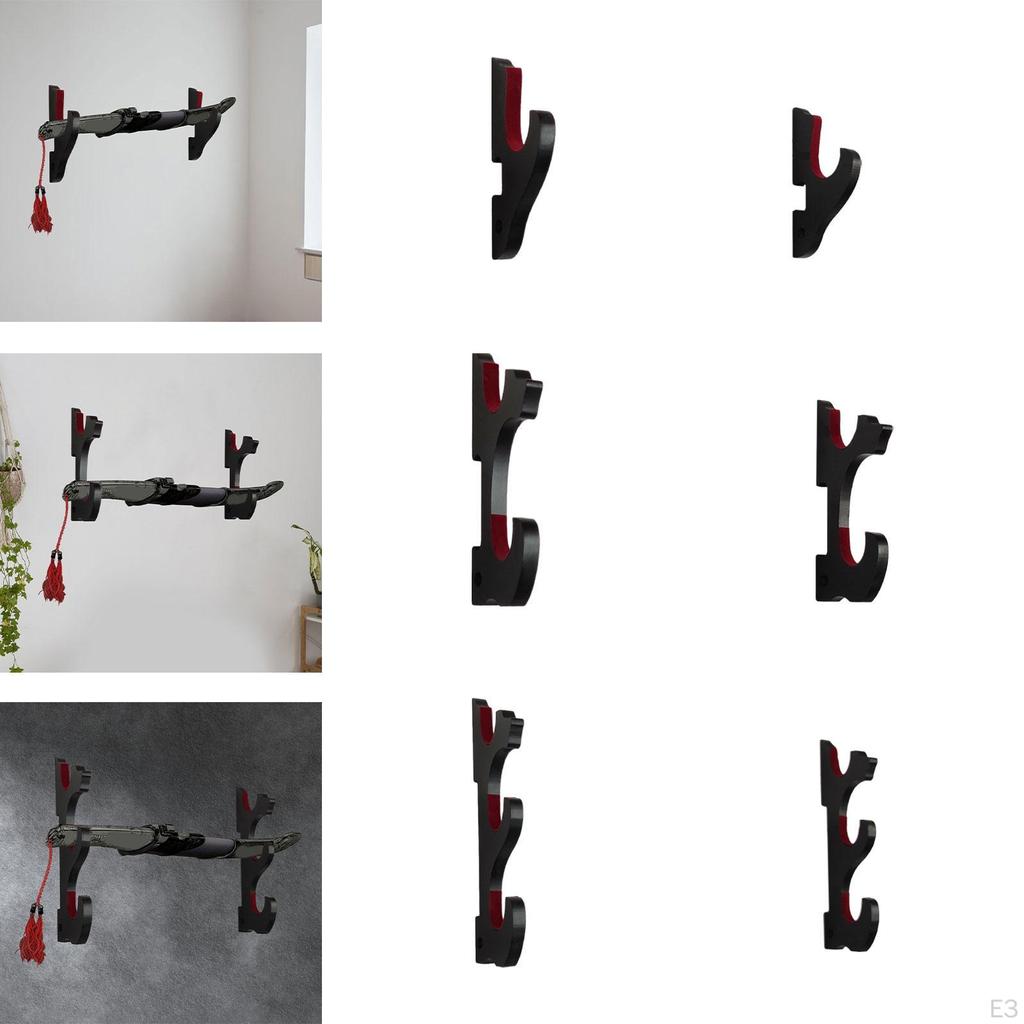 Display Stand, Samurai Compact Wooden Wall Mount Shelf