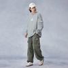 Kappa X Sports Lifestyle Серия Плетеная Водостойкая Эластичная Футболка с Длинным Рукавом Однотонная Уличная Мужская Футболка Серая KPCGCTG01