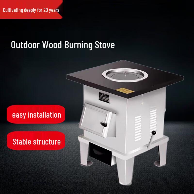 Thickened Stainless Steel Multi-fuel Indoor Heating Stove