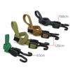 1pc New Elastics Rubber Luggage Rope Cord Hooks Bikes Rope Tie Bicycle Luggage Roof Rack Strap Fixed Band Hook Car