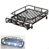 Roof Rack Luggage Carrier W/ LED Light /8 RC CC01 Axial SCX10 Auto Nach Hause D90