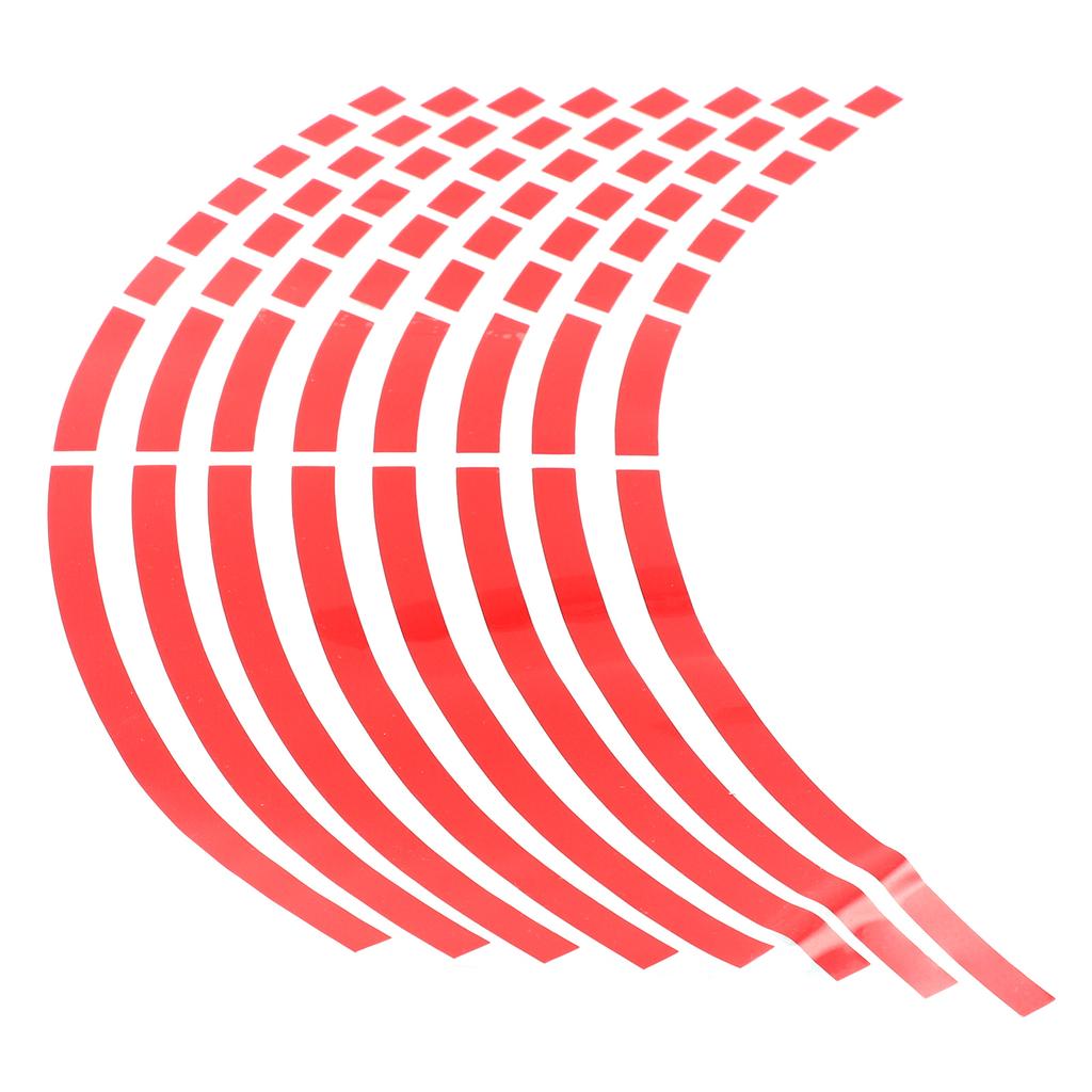 16 шт. 17"18" полоски наклейки на колеса мотоцикла светоотражающая лента для обода автомобиля мотоцикл велосипед авто наклейки универсальные наклейки для Honda