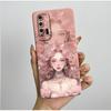 For Honor 20 Pro Casing YAL-AL10 YAL-L41 Case Aesthetic Pretty Butterfly Flowers Full Protection Soft TPU Matte Bumper Shell