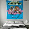 Dexter's Laboratory Characters Pattern Home Decor Tapestry, Wall Hanging, Decorative RV Wall Cloth.ZGT0914032