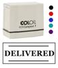 Printtoo Delivered Self Inking Rubber Stamp Pre-Inked Office Stamp- Home Office Business Stationery, 47 x 20 mm