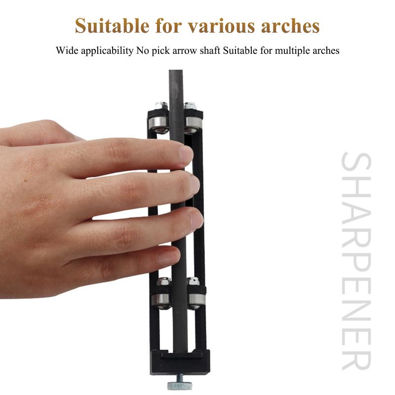Ручной шлифовальный станок для стрельбы из лука, ролик из нержавеющей стали, высокоточное оборудование для стрельбы из лука