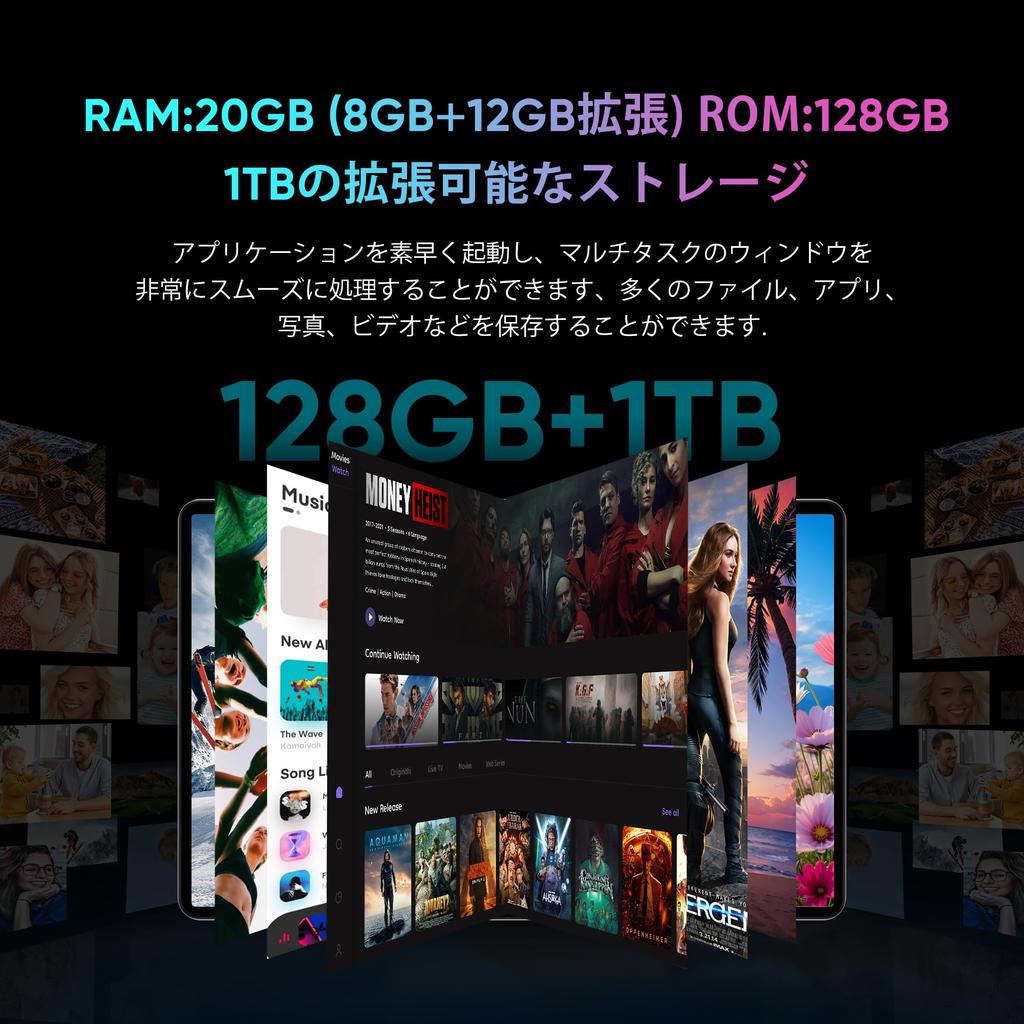 685 Планшет Android 14 Новый для NPad Ultra 2K IPS Widevine Netflix 4G 9200 мАч 18 Вт PD Быстрая Зарядка Гироскоп Оптический Защитный Чехол [Обновление Snapdragon] 2024 N-one