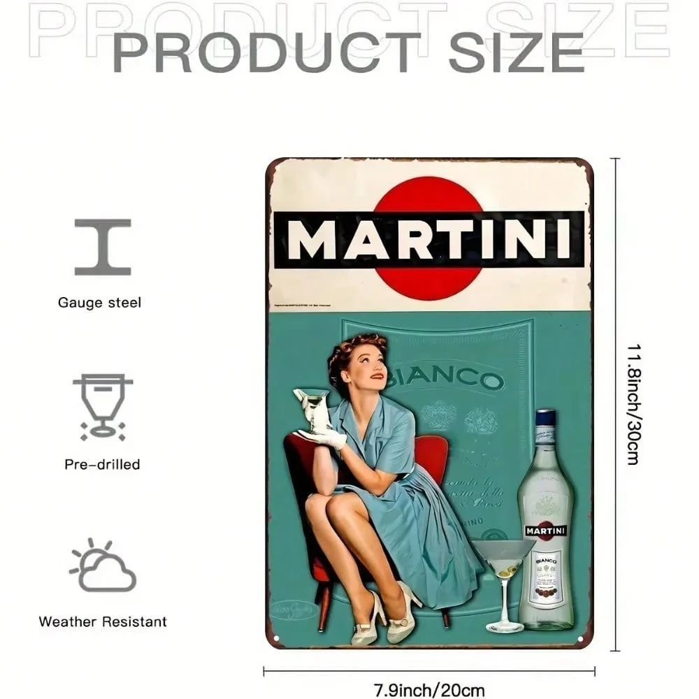 Ретро металлические картины, мебель, украшение гостиной 20x30см