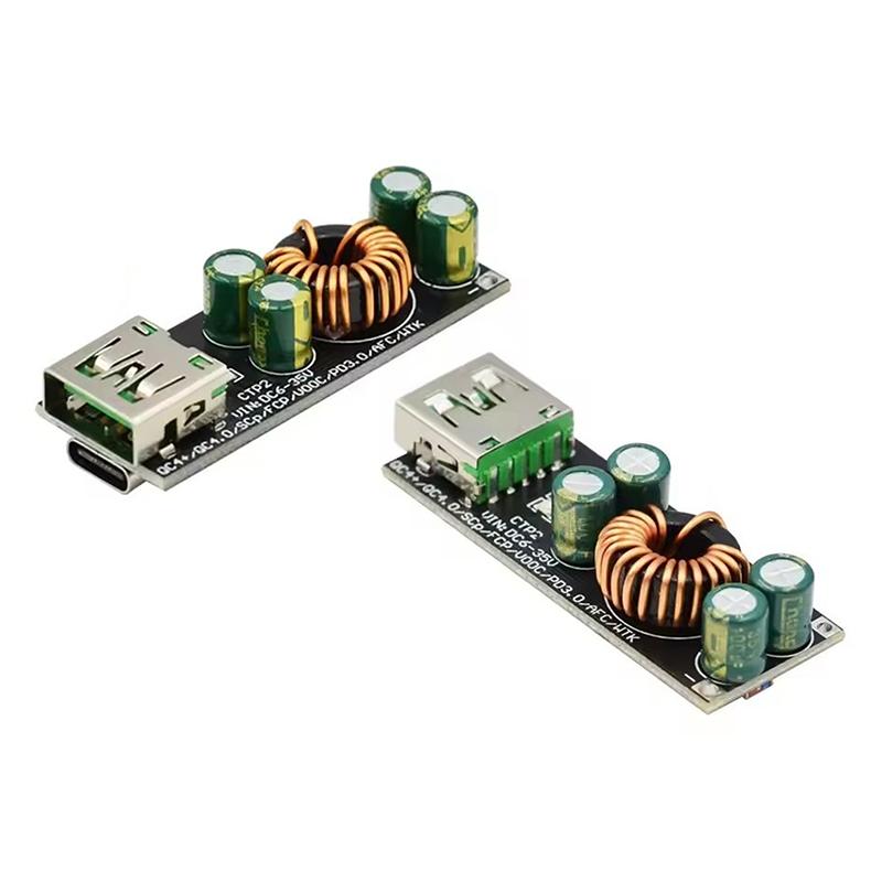 Qc4.0 Qc3.0 Usb Type-C Mobile Phone Quick Charge Adapter 6-35V Step Down Boost Module For Huawei Scp/Fcp