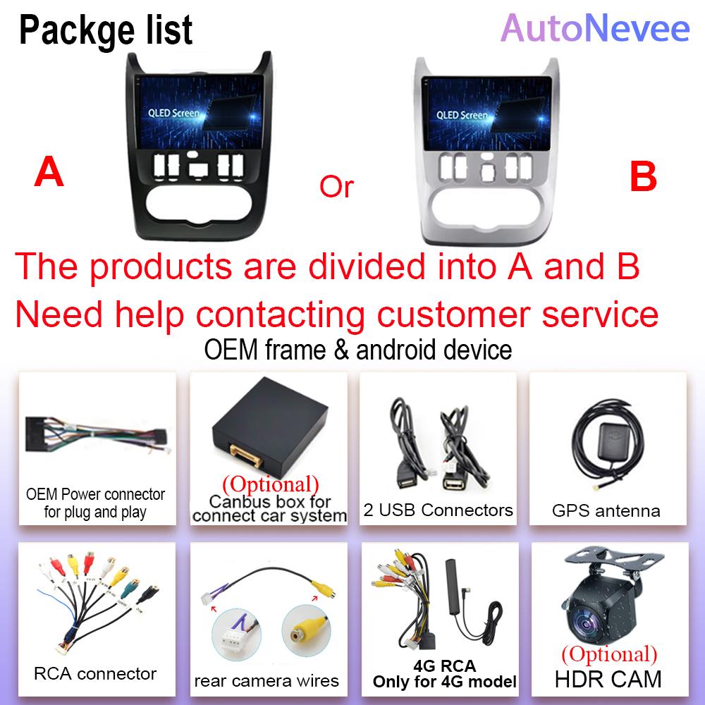 Android 14 для Renault Logan 1 Sandero 2009 2010 2011 2012 - 2015 Largus Dacia Duster Автомобильный радиоприемник Мультимедийный проигрыватель Carplay Stereo