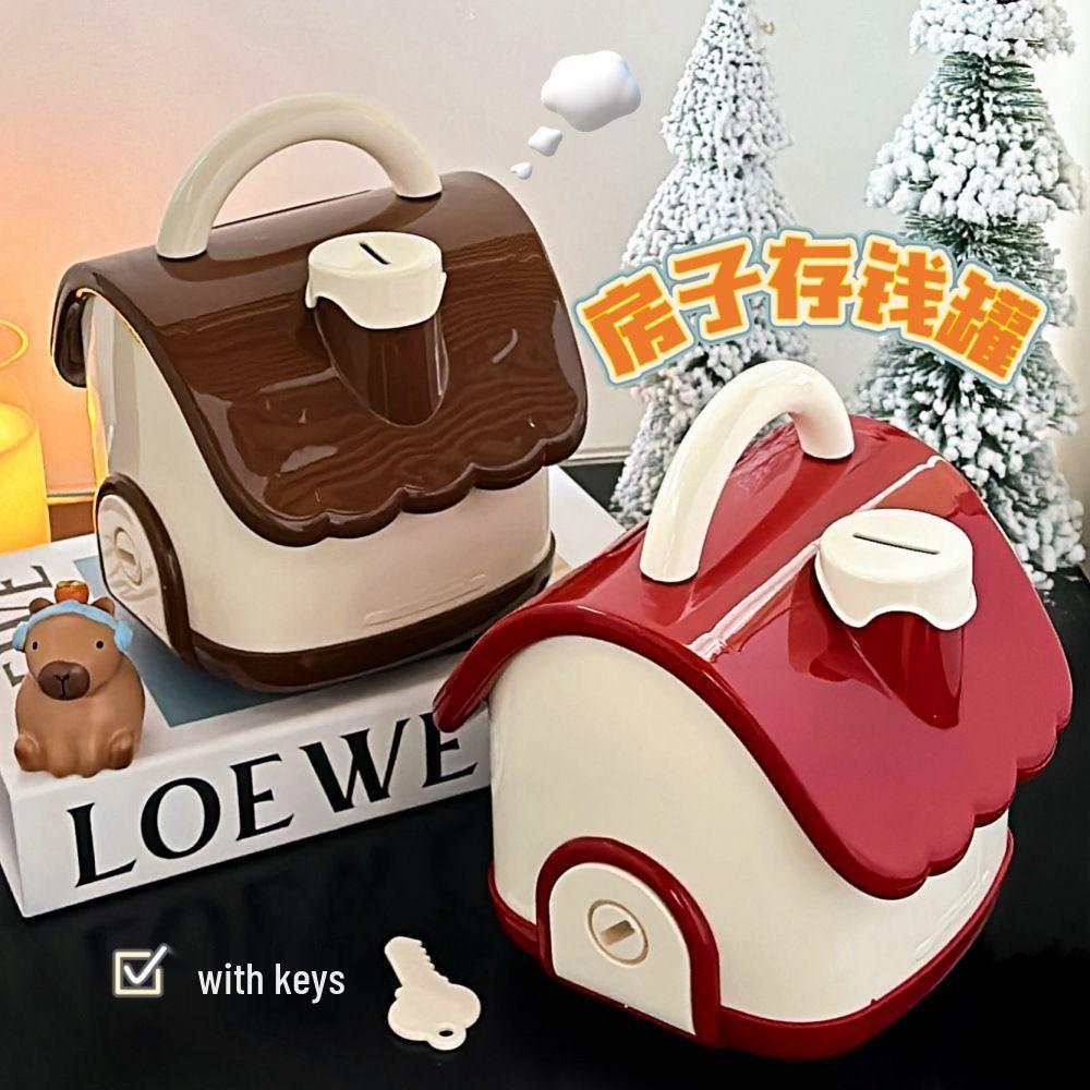 Large Capacity Cute Cartoon Piggy Bank for Children and Adults