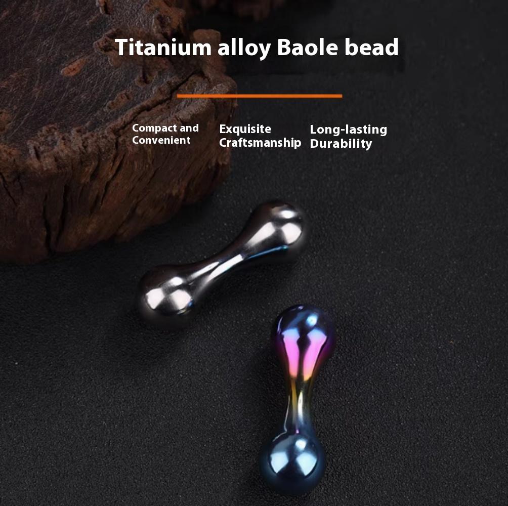 Baole Zhu Титановый сплав Костяшки пальцев Begleri Игрушка Веселая Портативная EDC Игрушка-непоседа для снятия стресса Аутизм СДВГ Крутая Сенсорная игрушка для взрослых
