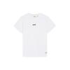 Levis Letter Print Crew Neck Pullover Straight Short Sleeve T-Shirt Women T-Shirts White A9269-0001