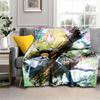 Anime SAO Sword Art Online Printed Oversized Manta Sofa Bed Cover Soft and Hairy Blanket Plaid Soft Warm Flannel Throw Blankets