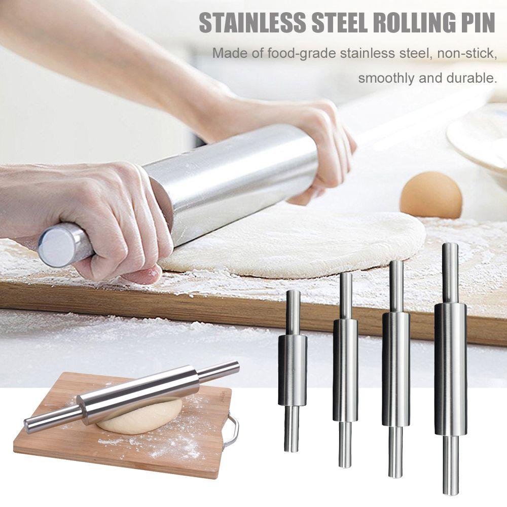 Universal Non-stick Pizza Pie Noodles Dough Roller Rolling Pin Kitchen Accessories Baking Tool