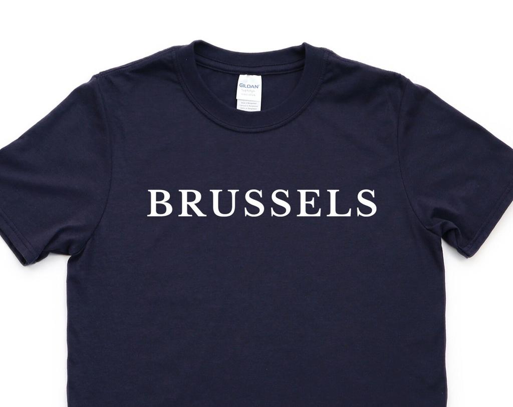 Brussels T-shirt, Brussels Shirt Mens Womens Gift - 4543