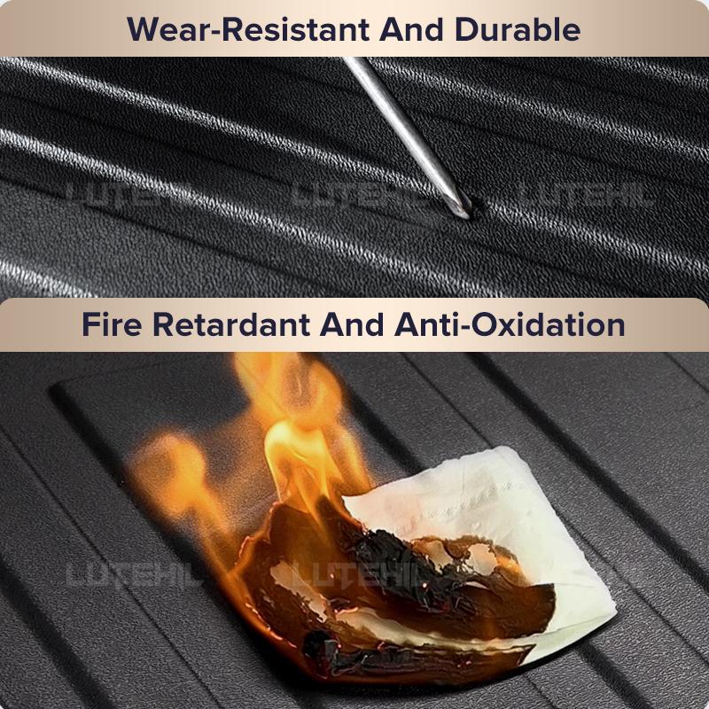 LUTEHIL For Renault/Dacia Duster 2018-2025 2025 Custom All-Weather TPE Floor Mat Trunk Mat Carpet Cover Auto Interior Accessorie