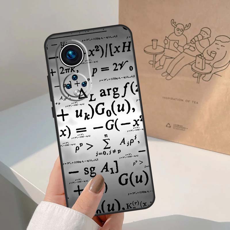 E=mc2 Математическая Физическая формула Для Honor Magic 7 Lite 5 6 8 Pro Чехол Для Honor 400 200 90 70 50 X8c X8b X9a X9b X9c X9d Win