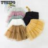 Girls' Princess Skirt Half Body Skirt Gauze Skirt Summer Children's Fluffy Skirt Girls' Versatile Short Skirt