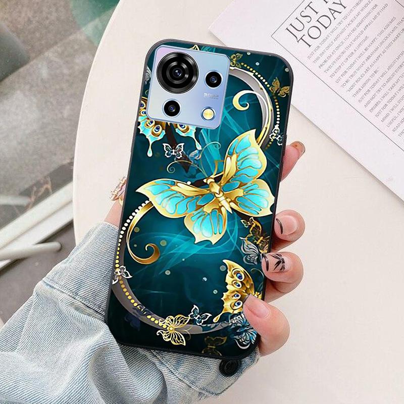For ZTE Blade V50 Vita Phone Case astronaut Silicone Camera Protection Back Cover For ZTE Blade V50Vita 6.75" Funda Coque Capa
