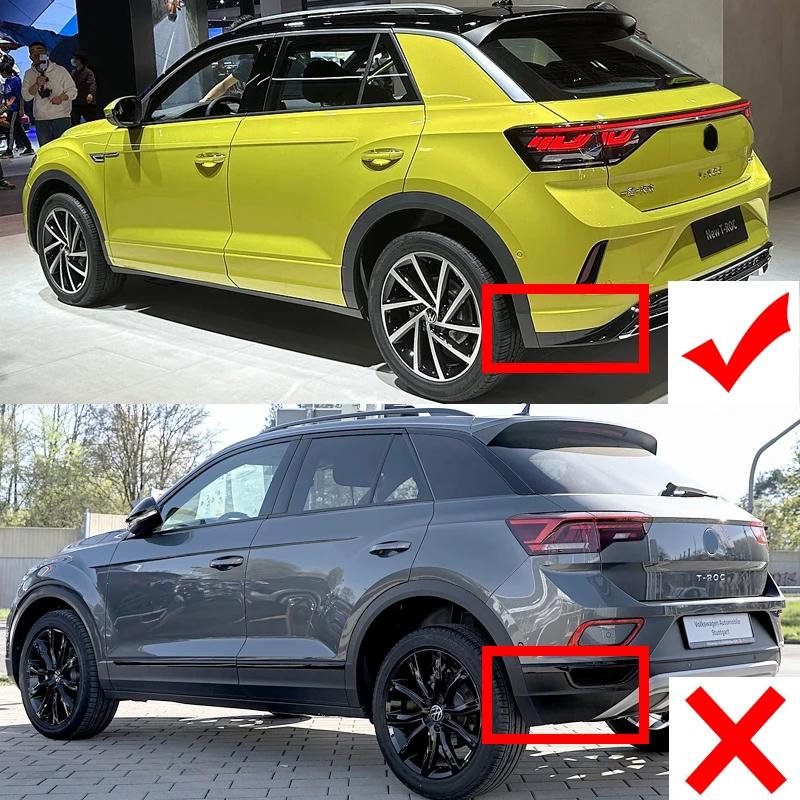 For Volkswagen VW T Roc R Line Accessories 2024 ~2025 Car Mudguards Parts Mudflaps Splash Fenders Flare Cover Guard Auto Mud