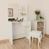 VidaXL Dressing Table Engineered Wood 75x40x141 Cm White 244861
