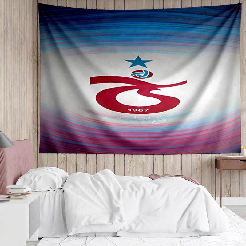 1PC Turkish Football Club Emblem Tapestry, Unique Design Tapestry, Suitable for Bedroom,Livingroom, Playroom,Heartwarming Holiday Gifts