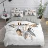 Комплект постельного белья Dream Catcher Элегантный пододеяльник в стиле бохо Queen 220x240 Этнический пододеяльник Односпальная двуспальная кровать King Bed Cover