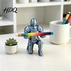 Ручная Фигурка Рыцаря 3D Печатный Подстаканник Коленопреклоненная Броня Стойка Винтажный Креативный Подарок для Мужчин Статуэтка Органайзер для Канцелярии Офис Учеба