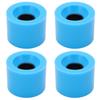 PUENTE 4pcs 60x45mm Skateboard Wheels 78A Longboard Cruiser Wheels Replacement PartsBlue