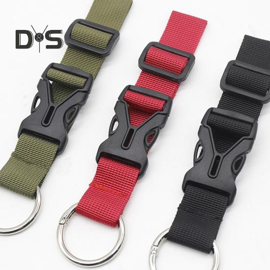 Luggage Strap with Buckle Adjustable Nylon Securing Belt Add A Carry-on Bag On Suitcase Backpack Attachment Strap for Travel Outdoor Use