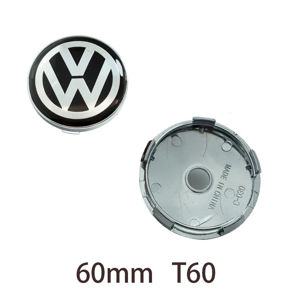 4 шт. Колпачки ступицы колеса для VW Polo Golf 4 5, 56 мм 65 мм 70 мм 76 мм, для VW Golf 5 6 7 Passat B6 B7 B8 Tiguan Polo Jetta GTI 3B7601171 5G0601171