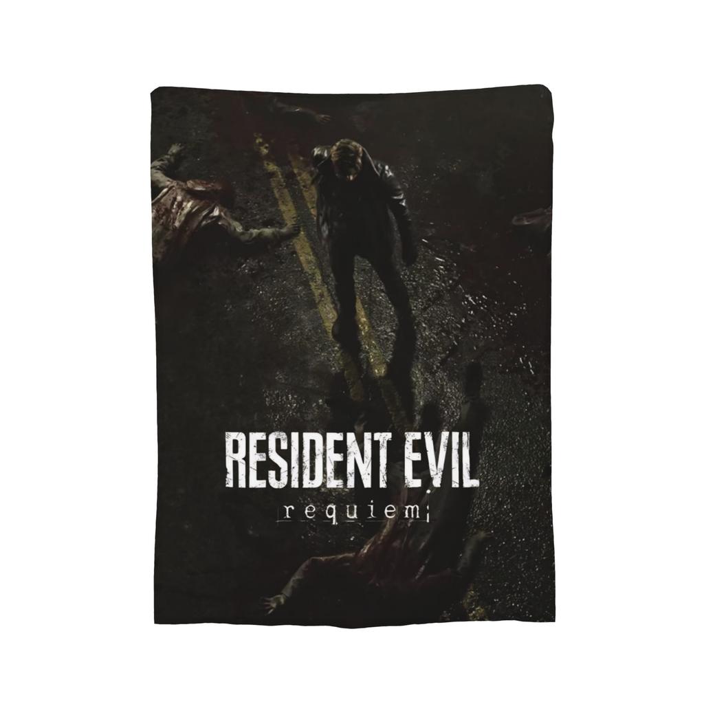 Residents Evils 9 Fashion Blanket Multi-size Soft Fuzzy Plush Games Throw Fashion Blankets for Sofa Couch and Bed