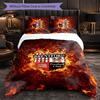Brentford Football 3 Piece Bedding Set Soft Duvet Cover Set with Pillowcases Printed Bedroom Decor Set for Home