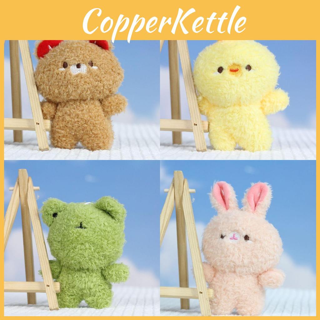 Очаровательный плюшевый брелок-мишка, милый брелок для рюкзака в виде животного с мягким наполнителем из полипропиленового хлопка