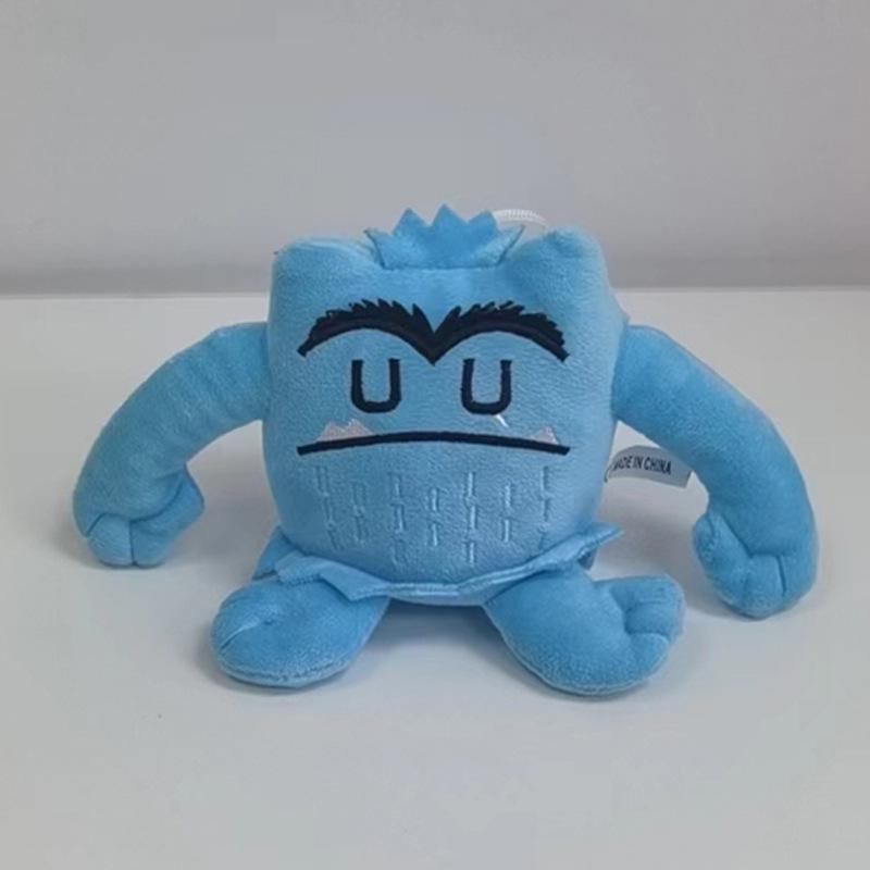 Красочная эмоциональная плюшевая игрушка «Маленький монстр»