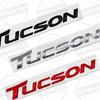 1 шт. ABS 3D Для Tucson Логотип Наклейка на капот автомобиля Буквенный логотип Наклейка на кузов заднего багажника автомобиля Эмблема Аксессуары