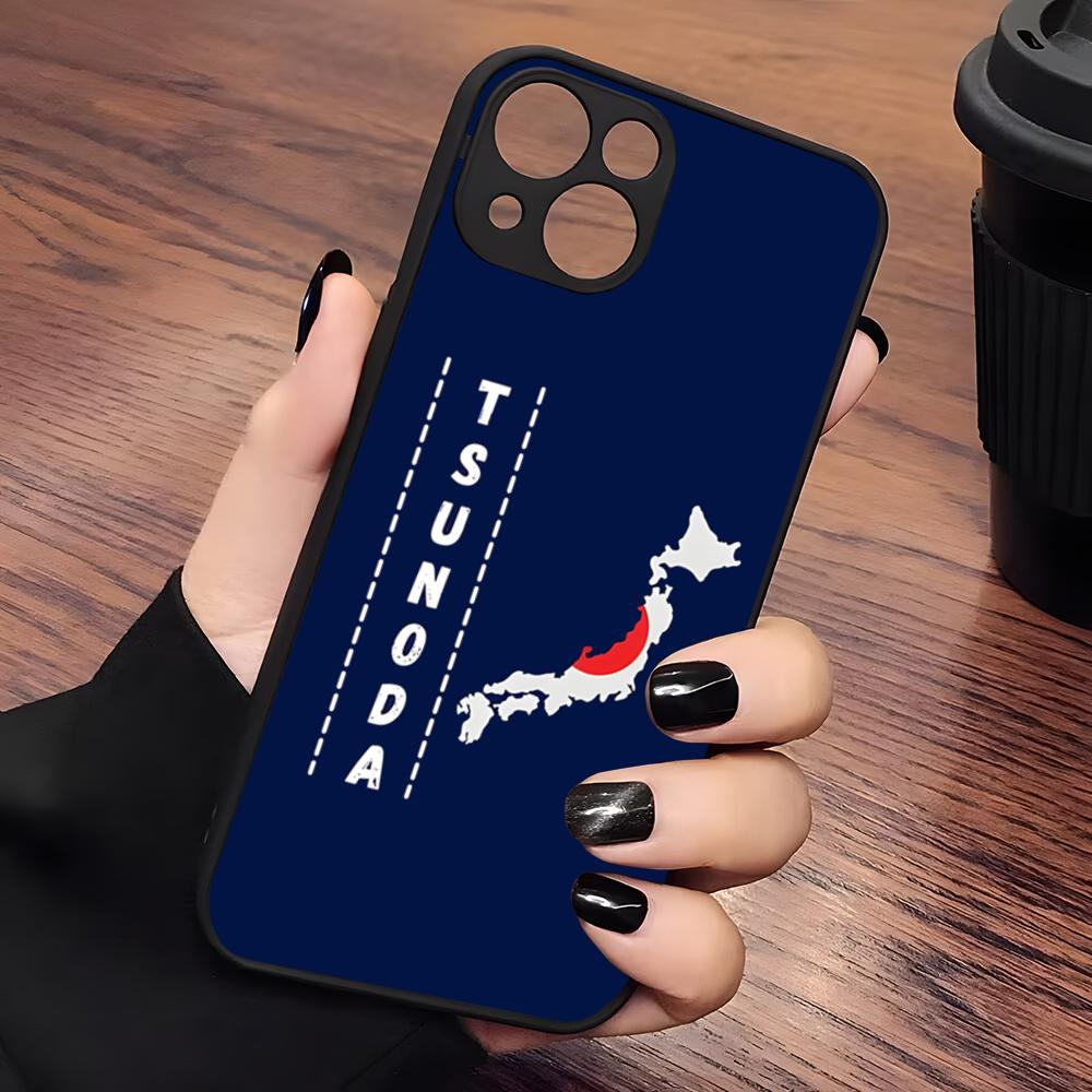 Чехол для телефона Yuki Tsunoda 22 Матовый Прозрачный Для Iphone 16 15 Max 14 13 Mini 12 Pro 7 8 11 XR Xs X Plus Задняя крышка