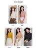 Women's Plush Thickened Half-High Collar Top - Stylish Autumn/Winter 2023 Innerwear