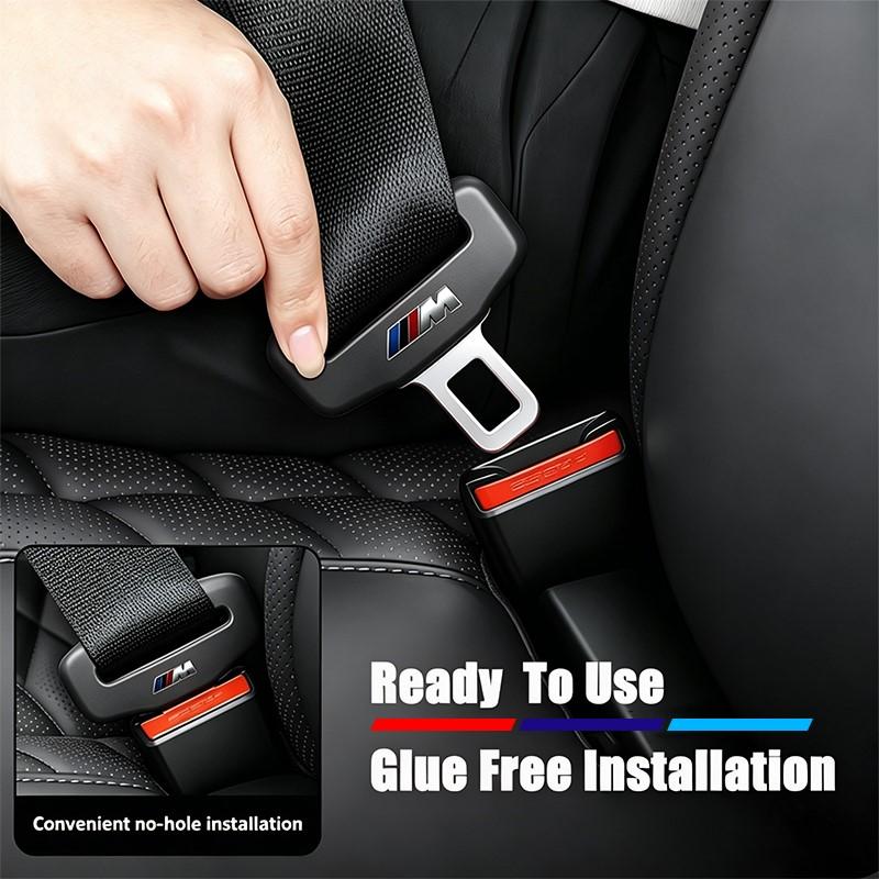 Car Seat Belt Buckle Clip Protector Cover For BMW X1 X2 F48 U10 U12 i5 G60 Seat Belt Silicone Inter Button Case Accessories A222