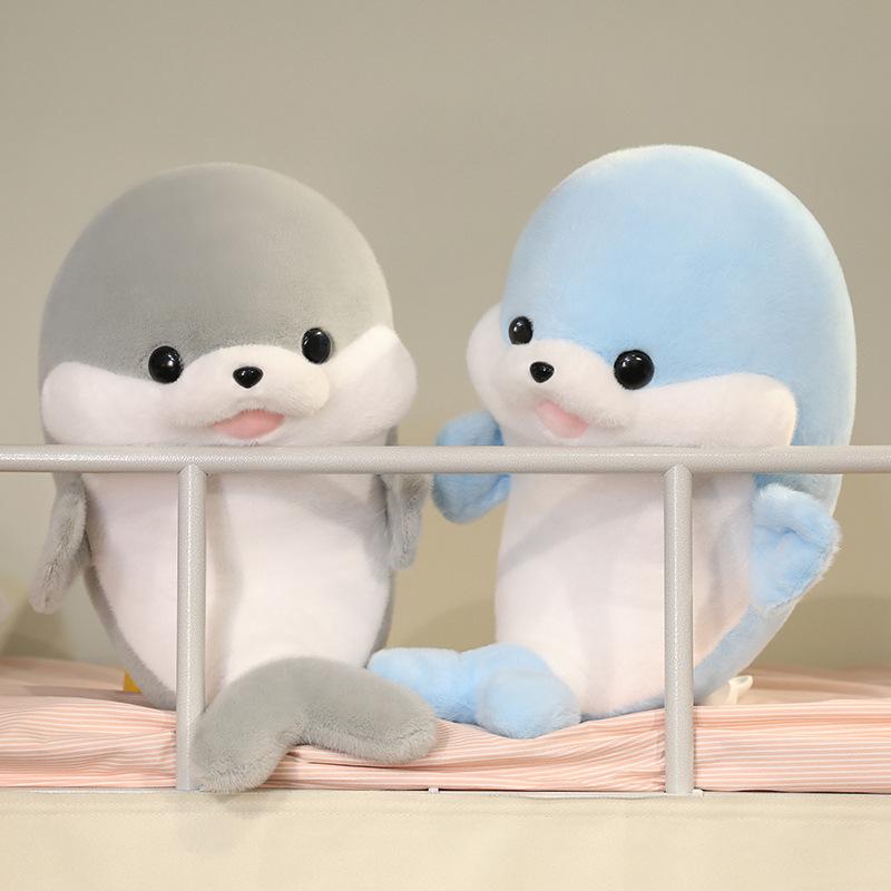 Cute Simulated Little Seal Plush Toy Doll Soft Cute Doll Doll Rag Doll Children Sleeping with Pillow Gift