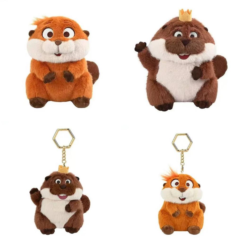 Hoppers Mabel King George Allen Bear Plush Keychain With Cartoon Animal Design For Collectors