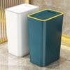9.5L Nordic Trash Can with One-Touch Lid Bin Deodorant Waterproof Dustbin Kitchen Living Room Small Wastepaper Basket