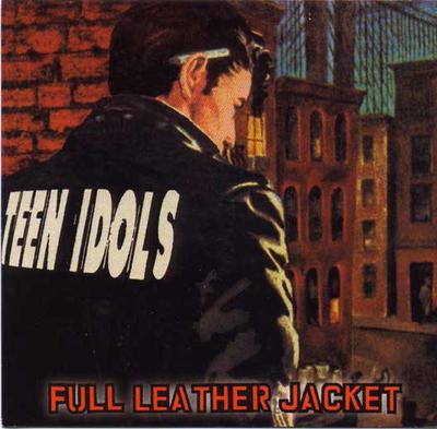 CD TEEN IDOLS Полностью кожаная куртка DON0302 Honest Dons 2000 Япония Рок Б/У