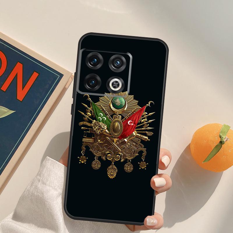 Чехол-визитница с гербом Османской империи для OnePlus 12R 13R 13T 10R 15 13 12 11 10T 8T Nord CE 4 3 2 Lite N20 N30 Nord 5