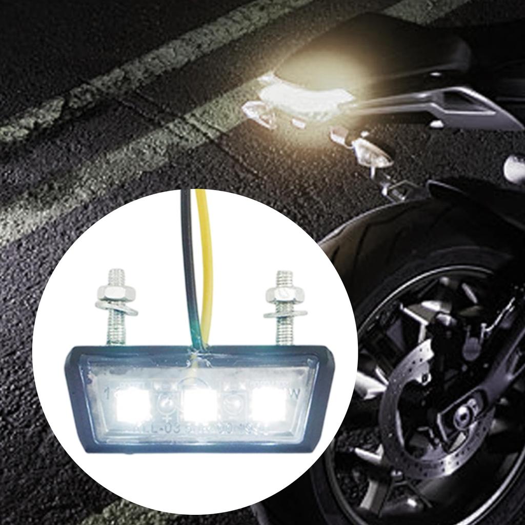 LED License Plate Light, Car License Lamp, License Lamp, Motorcycle Taillight, Rear LED License